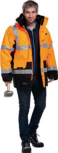 Preisvergleich Produktbild Warnschutz-Parka 5in1, Gr.M orange, 100% PES