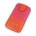 Produktbild QIOTTI Q.Pouch Luxury Two.Tone für Smartphone (Größe: M) orange/rosa