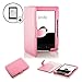 Produktbild Forefront Cases® Amzon Kindle 4 & Kindle 5 (4. Generation & 5. Generation - 2012 Modell) Shell Hülle Schutzhülle Tasche Bumper Folio Case Cover Stand - Extra Robust und Leicht mit Rundum-Geräteschutz inkl. Displayschutz (ROSA)
