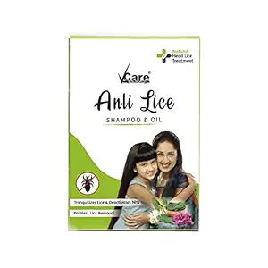 Vcare Anti-Lice Shampoo and Oil Combo Pack