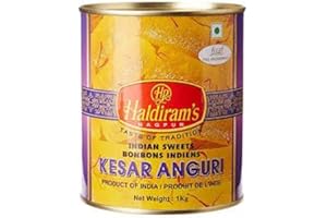 Haldiram's Kesar Anguri 1 kg – Bonbon indien avec safran