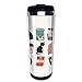 Produktbild Cat Dress eep Play Repeat Fashion Office Mug 400 Ml Water Bottles Portable Thermos Vacuum Flask