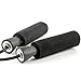 Produktbild Profi Springseil SS05 Skipping Rope mit rutschfesten leichten Griffen in Schwarz (geeignet für CrossFit, Boxen, Kickboxen, Mixed Martial Arts etc.) von Kobert Goods