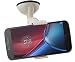 Produktbild Emartbuy® Universal Handyhalterung Armaturenbrett/Windschutzscheibe Weiß für geeignet Lenovo Moto G4 Plus