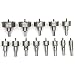 Produktbild Lochsäge Set,SROL 13 teilig Lochsägesatz Lochsäge Bohrer Wolfram Edelstahl Metall Stahl Bohrer Bohrkrone Dosenbohrer Lochkreissäge 16MM-53MM im Einzelhandel Verpackungsboxen