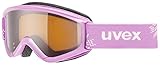 UVEX Kinder Skibrille Speedy Pro, Pink Snowflake/Lasergold,...