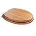 Price comparison product image Toilet Seat Natural Oak Solid Wood Soft Close Oval (Two colour seats available) ; Warm Wooden Heavy Strong Hard Wearing Impact Resistant Surface ; Adjustable Fittings ; Standard Universal Fit ; Easy Installation Clean Hygienic Lid