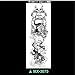 Produktbild tzxdbh 3Pcs-Personal voller Arm Tattoo Tattoo voller Arm Tattoo großes Bild mechanische Tattoo Aufkleber 3Pcs-7