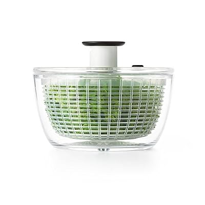 Oxo 1045409 - Mini Essoreuse à Salade Diam - Transparent - 20 cm