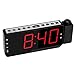 Produktbild Minzhi Elektrischer Desktop Clock elektronischer Alarm-LED-Screen-Display-Zeit-Temperatur-Kalender Porjection Schreibtisch-Uhr FM Radio