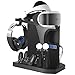 Price comparison product image PlayStation Display Charger Stand - ElecGear Vertical Stand, PSVR Headset Holder, Quad Charging Dock for DualShock & PS Move Motion Controller, 4-Port USB Hub, Cooling Fan Cooler for PS4, Slim, Pro