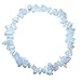 Produktbild Chalcedon Armband, Splitter Armband echtes Edelsteinarmband Splitterarmband elastisch aufgezogen.(3382)