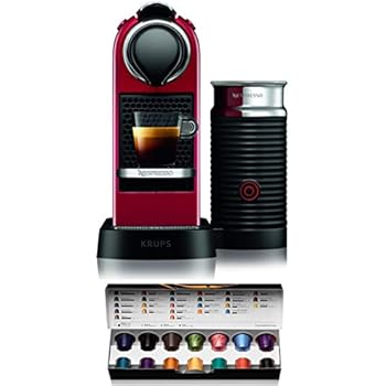 Krups Nespresso CitiZ&Milk Kapselmaschine - 19 Bar Mit Aeroccino Milchaufschäumer