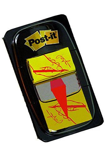 Post-It 680-31 - Marcador index  25 4 x 43 2  50 hojas  color Amarillo
