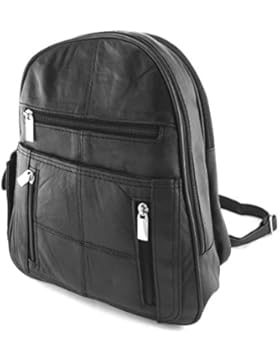 Damen Schultertasche-Rucksack Damenrucksack Japan Design Lederoptik