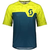 Scott Trail 20 Bicicleta Camiseta Corta Azul/Amarillo 2018, XL (54/56)