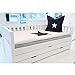 Produktbild Dannenfelser Jump-up Kinderbett mit Gästebett und Bettschublade, Ausziehbett, 2X Lattenrost Inklusive 90x200/90x190cm #13043