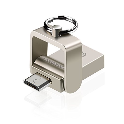 USB Sticks UGREEN 2 in 1 OTG Flash Laufwerk On The Go und USB 2.0 Speicherstick 64GB USB Memory Stick für Smartphone, Tablet, PC und mehr