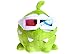 Produktbild Cut The Rope - Plüsch grün Om Nom bebrillt 3D 15cm - Qualität super soft