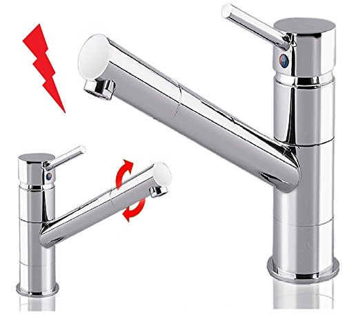 Massive Niederdruck Spültisch Armatur / Wasserhahn für die Küche / Küchen Wasserhahn Spülen Armatur / Küchenarmatur 107