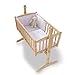 Clair de Lune Broderie Anglaise Rocking Crib Bedding Set (4 Pieces)