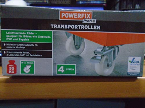 Preisvergleich Produktbild Powerfix Profi - Transportrollen 4 Stück