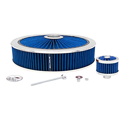 SpectrePerformance 847621 Blue 14" X 3" Extraflow Air Filter Value Pak