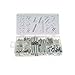 Produktbild fgyhty 200PCS Metall Stahlfeder Elektrische Hardware Spring Set Drum Erweiterung Zugfedern Druck Sortiment Kit