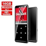 mp3 player display album cover 【Bluetooth 4.1 und verlustfreier HIFI-Sound】 Bluetooth 4.1-Technologie mit guter und stabiler Übertragung kann nahtlos an Bluetooth-Lautsprecher und Kopfhörer bis zu 10 Meter angeschlossen werden. Ausgestattet mit einem eingebauten Equalizer und einem professionellen digitalen Rauschunterdrückungschip sorgen die MP3-Player für eine hohe Abtastrate und stellen die ursprüngliche Klangqualität wieder her. Dank der hochwertigen, intelligenten Rauschunterdrückung schützt es Ihr Gehör und bietet Ihnen