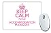 Produktbild Pink Keep Calm I 'm eine Unterkunft Manager Mauspad TXT 3160