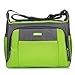 Produktbild JTSYHladies'waterproof Nylon - leinwand schräg Tasche Freizeit Sporttasche,hellgrün.