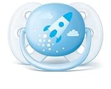 Philips Avent Beruhigungssauger ultra soft 0-6m blau - 3