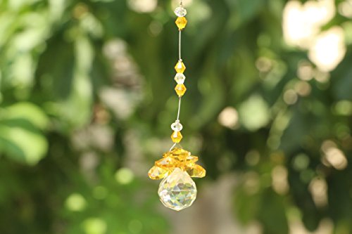 Yier® 20mm Kristall Kronleuchter Prismen Fenster Regenbogen -Hersteller Suncatcher 6er Pack - 4