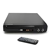 Lecteur DVD Région Multizone, NTSC/PAL, Sortie Connectée HDMI / Scart / RCA, Port USB & 2* MIC Port et Télécommande (LP-077)