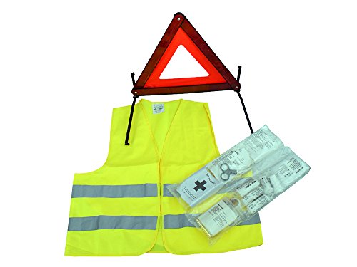 Preisvergleich Produktbild APA 21092 Trio-Verbandstasche mit Warndreieck und Warnweste