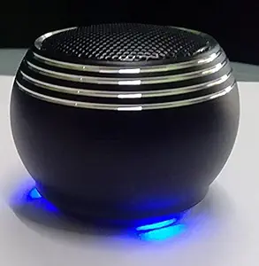 Wireless Mini Speaker with Stereo Sound Black Color