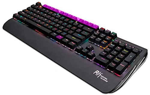 Preisvergleich Produktbild IWTGR RGB Mechanische Tastatur Blauer Schalter Tastatur Gaming-Tastatur Flankenbeleuchtung