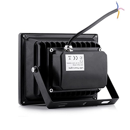 Goodia 5 Stk 230V 20W LED Fluter Wandstrahler Flutlicht Fluter Strahler Scheinwerfer - 5