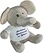 Produktbild my-baby-shop Stofftier Elefant mit Aufdruck