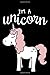 Produktbild I'm a unicorn: BULLET JOURNAL Notizbuch für Notizen, Termine, Skizzen, Zeichnungen oder Tagebuch | für Mädchen & kleine Prinzessinen | Geschenk zu ... gepunktetes Papier | A5 Format | Soft Cover]