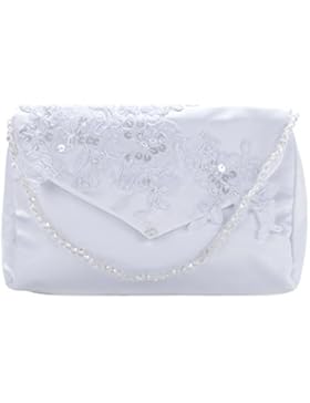 Princess Taufkleid Brauttasche aus Satin