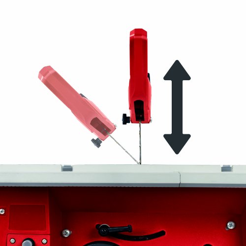 Einhell Formatkreissäge TE-CC 1825 U (1800 W, Profi-Sägeblatt-Ø 250 mm, max. TischgrößŸe 625×1090 mm, Schiebelänge 770 mm, inkl. Untergestell) - 8