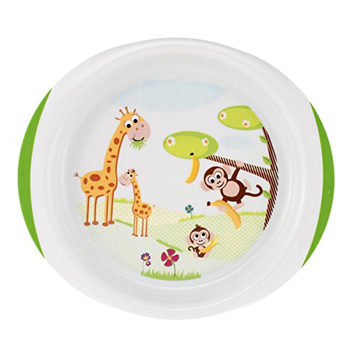 Chicco Geschenkset Mahlzeit, 12+ Monate, 1 Trinklernbecher mit 1 Tellerset flach und tief 1 Esslernbesteck - 3