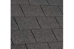 Gartenpirat Tejas bituminosas rectangulares para 2m² de Superficie Color Negro