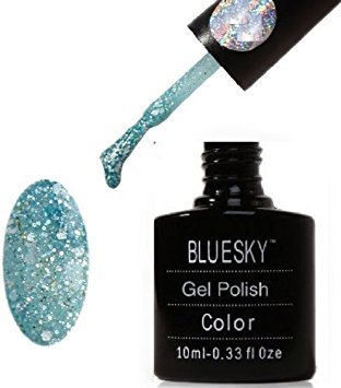 Bluesky Diamond Series UV/LED Gel Nail Polish, Azure 10 ml