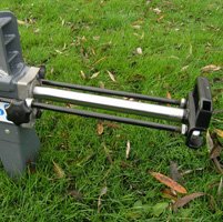 STAHLMANN® Holzspalter 7 Tonnen / 520mm liegend inkl. Spaltkreuz + Tisch ! mit stufenlos verstellbaren Spaltweg bis max. 520 mm! TÜV/CE zertifiziert! - 3