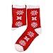 Produktbild Weihnachten Socken Btruely 3D Gedruckt Weihnachten Socken Frauen Casual Socken Nette Unisex Socken Weihnachtsmotiv Weihnachten Festlicher Baumwolle Socken Kurze Söckchen (E)