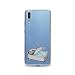 Produktbild licaso P20 P20 Handyhülle TPU mit Anchovies Swimming Pool Print Motiv - Transparent Cover Schutz Hülle Aufdruck Lustig Funny Druck
