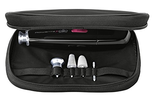 Rowenta mp3202 – Set Maniküre Pediküre, 4 Zubehörteile aus Edelstahl, 2 Geschwindigkeitsstufen