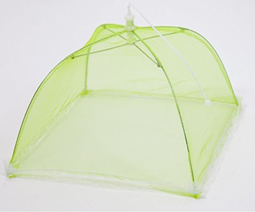 esto24® 2er Set Fliegenhauben 30×30 cm Schutz vor Insekten Speisehaube - 7